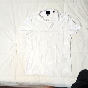 Armani exchange mens small tshirt polo never worn